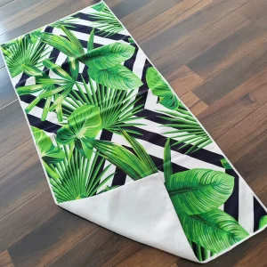 Custom Print Large Soft Skin Friendly Bath Towel High Absorbent Sand Free Microfiber Beach Towels