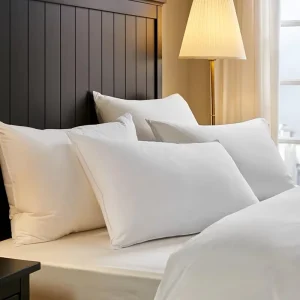 Custom Print Logo Pillow Inner Sleeping Pillow Core Hotel Bed Pillow for Bed Home Hospital