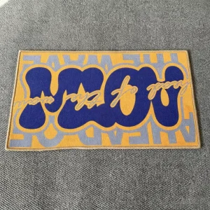 Custom Print Washable Anti Slip Door Mat Luxury Modern Gaming Runner Rugs with Custom Logo Design