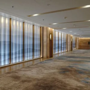 Custom Print Woven Polypropylene Carpet Large Rug for Apartment Home Prayer Digital Printing Durable Modern Non Slip