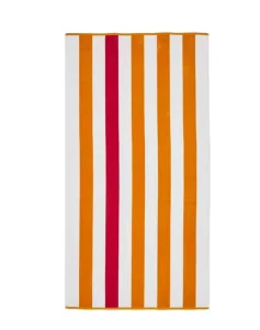 Custom Printed 100% Cotton Striped Beach Towel