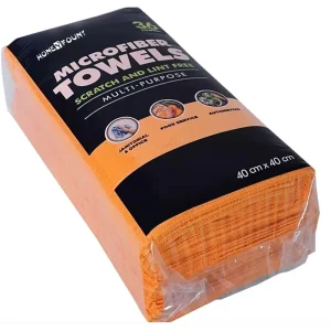 Custom Printed 36 Packs 400gsm Microfiber Cleaning Cloths Dry Kitchen Car Wash Rags for Floor Usage Suitable Car Towels