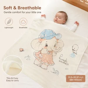 Custom Printed Animal Cartoon 100% Polyester Anti Dust Mite Multifunction Throw Blanket Stylish Luxury Travel Gifts All Season