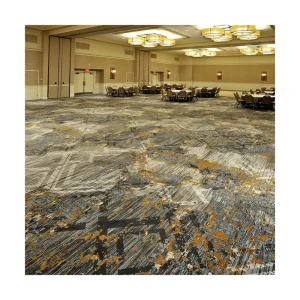 Custom Printed Carpet Supplier Floor Carpet Roll Factory Luxury Wall to Wall Banquet Hall Hotel Carpet Machine Made