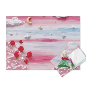 Custom Printed Cartoon Pattern Eco-Friendly Cotton Flour Sack Kitchen Towels with Logo No MOQ