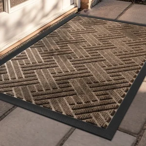 Custom Printed Company Logo Office Entrance Floor Carpet Mat Novelty Rectangle Rubber Floor Door Mat for Home Hotel