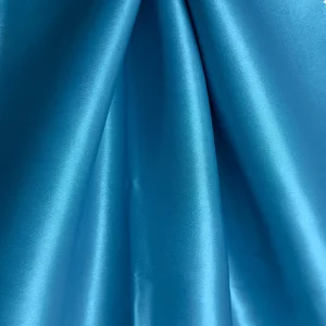 Custom Printed Diamond Satin Linen Fabric 190gsm Soft Touch Breathable Anti static Make To Order Textile Bag