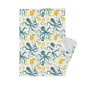 Custom Printed Digital Print Cartoon Pattern Eco Friendly Tea Towels Cotton Canvas Kitchen Towels OEM ODM MOQ 1pcs