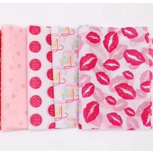 Custom Printed Eco Friendly Aseptic Tissue Paper for Luxury Gift Packaging with Your Own Logo