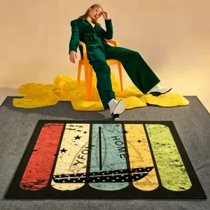 Custom Printed Floor Rug and Mat 3D Anime Door Mat Cartoon Carpet Designer Logo Kids Rugs Custom Mat