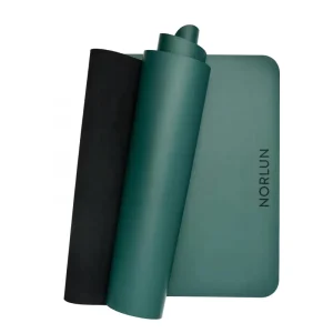 Custom Printed High Quality Natural Rubber PU Yoga Mat Durable Non Slip Fitness Exercise Mat for Home Gym Training