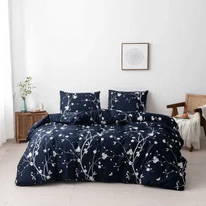 Custom Printed King Queen Organic Soft Eco friendly Waterproof All Season Bedroom Comforters Duvet Bed