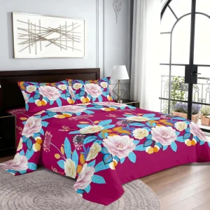 Custom Printed King Size Bedding Set 4 Piece Polyester OEM ODM Available