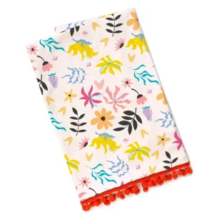 Custom Printed Kitchen Tea Towels Service Cotton Linen Blend Towels for Retail Supply Chains