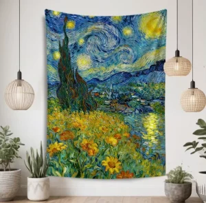 Custom Printed Large Tapestry Wall Art for Bedroom Wall Decor Apartment Dorm Room Hanging