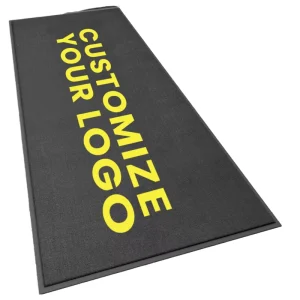 Custom Printed Low Pile Waterproof Machine Washable Entryway Outdoor Indoor Door Mat Rug