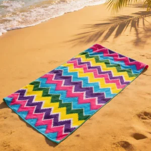 Custom Printed Luxury Beach Towel Personalized Sand proof Durable Microfiber Skin friendly Beach Towels