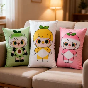 Custom Printed Pattern Rectangle Shaped Throw Pillow Cushion Design logo 30cm 50cm Sofa Throw Pillow Home Textile
