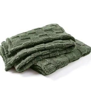 Custom Printed Plaid 100% Polyester Blanket Cloud Soft Waterproof Throw Premium Weighted Cozy for Office Travel Home