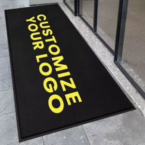 Custom Printed Rugs With Rubber Bottom Logo Floor Mat Welcome Entrance Door Mat Custom Rug With Logo Custom Logo Mat