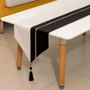 Custom Printed Table Runner for Banquet Party Home Decoration