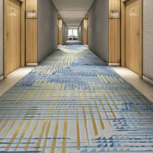 Custom Printed Wall to Wall Carpet Full Paving for Hotel Restaurant Conference Hall Guest Room