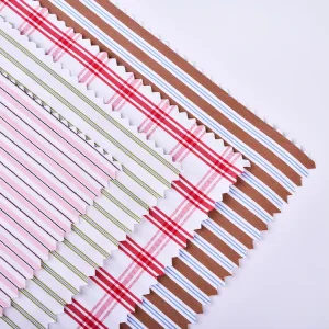 Custom Printed Woven 110gsm 72% Cotton 25% Nylon 3% Spandex Fabrics