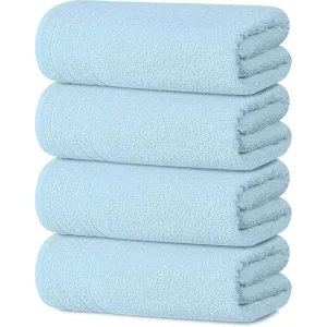 Custom Printed Woven Bath Towel Quick Dry 50x90cm Eco Friendly Super Thick & Absorbent Cotton Bath Towel Set