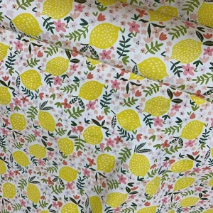 Custom Printed Woven Twill 100% Cotton Fabric for Lining Home Textile Bags Accessories Toys Sleepwear Sustainable