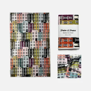 Custom Printing Kitchen Towel with Logo Printing for Promotional Gifts and Corporate Branding