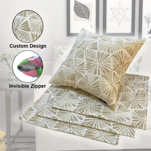 Custom Printing Pillow Covers Factory Price Vintage Floral Decorative Throw Pillow Cases Sofa Bolster Pillow