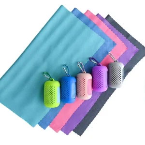 Custom Quick Drying Absorbent Sweat Cool GRS Microfiber Nano Sport Gym Cooling Towels