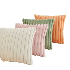 Custom Quilted Square Polyester Throw Pillow Home Decor Sofa Cushion Soft Modern Design