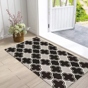 Custom Rug Polyester Standing Door Mat Washable Non-slip Welcome Door Mat