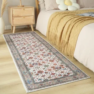 Custom Runner Rug for Hallways Kitchen Runner Rug Non Slip 2’x 6′ Washable Runner Rugs with Rubber Backing Soft Carpet