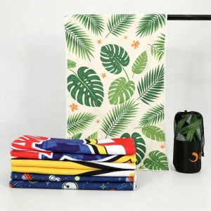 Custom Sand-free Microfiber Beach Towel Modern Quick Dry Hypoallergenic Super Absorbent Beach Towels