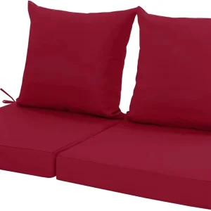 Custom Set 2 Deep Seat Outdoor Patio Chair Cushions Waterproof Lumbar Pillows Seat Pads for Sofa Couch Replacement for Outdoor