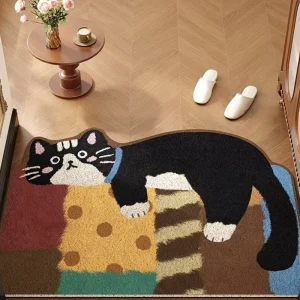 Custom Shape Brand Custom logo Front Door PVC Coil Non slip Dirt Capture Into the Floor Mat