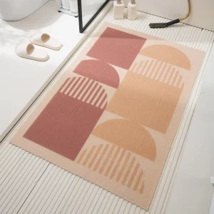 Custom Shape Non Slip Shower Mat Modern Bath Mat for Home or Hotel Use Washable Rubber Floor Scrubber in Bath Tub