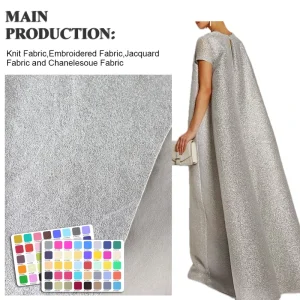 Custom Shiny Design Imitation Leather Suede Scuba Fabric for Shoe Garment Sofa Cover Usage