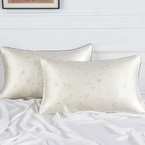 Custom Silk Cushion Covers Throw Pillow Case with Eco-Friendly Anti-Pilling Design for Home and Hotel Use