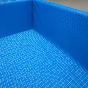 Custom Size 1.5mm 1000D Smooth PVC Pool Liner Waterproof Material for Round Swimming Pool Bottom Covering