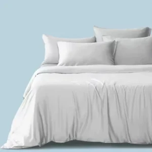 Custom Size 100% Bamboo 4 Piece Fitted Flat Queen King Bed Sheets Bedding Set 300TC