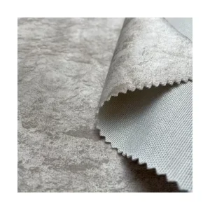 Custom Size 300GSM Breathable Polyester Upholstery Printed Velvet Fabric for Sofa Home Decor