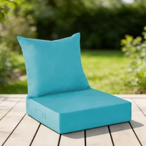 Custom Size Back Cushion Pillow Garden Courtyard Seating Sofa Memory Foam Cushions Outdoor Waterproof Seat Cushion