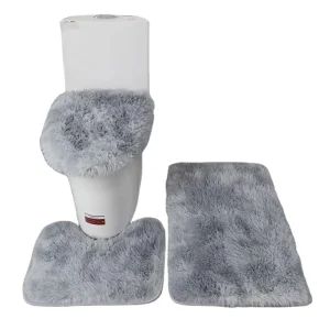 Custom Size Bathroom Mat Long Hair Thick Carpet Fluffy Bath Door Mat Rugs
