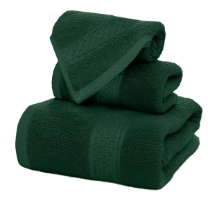 Custom Size Cotton 5 Star Luxury Hotel Bath Towel Sets Cotton Blend Towel Set for Bathroom Quick Dry Face Home Towels