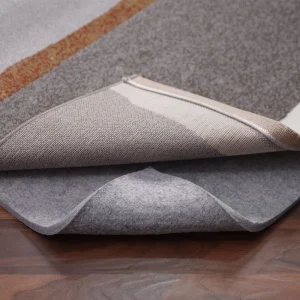 Custom Size Cushioned Anti Shift Felt Rug Pad Rubber Particle Non Slip Noise Dampening Floor Protection Mat Home Multi Scene Use