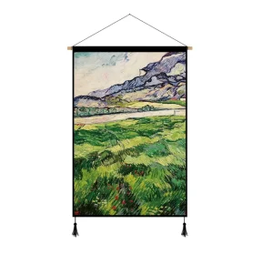 Custom Size European Style Oil Painting Tapestry Wall Art Hanging for Bedroom Living Room Decor