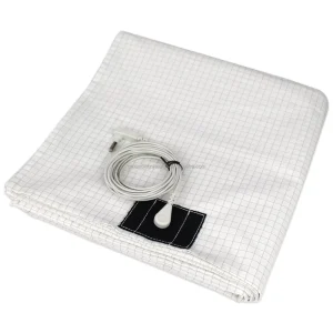 Custom Size Grounding Sheet Silver Fiber Conductive Bedding Cotton Fabric for Home Bedroom